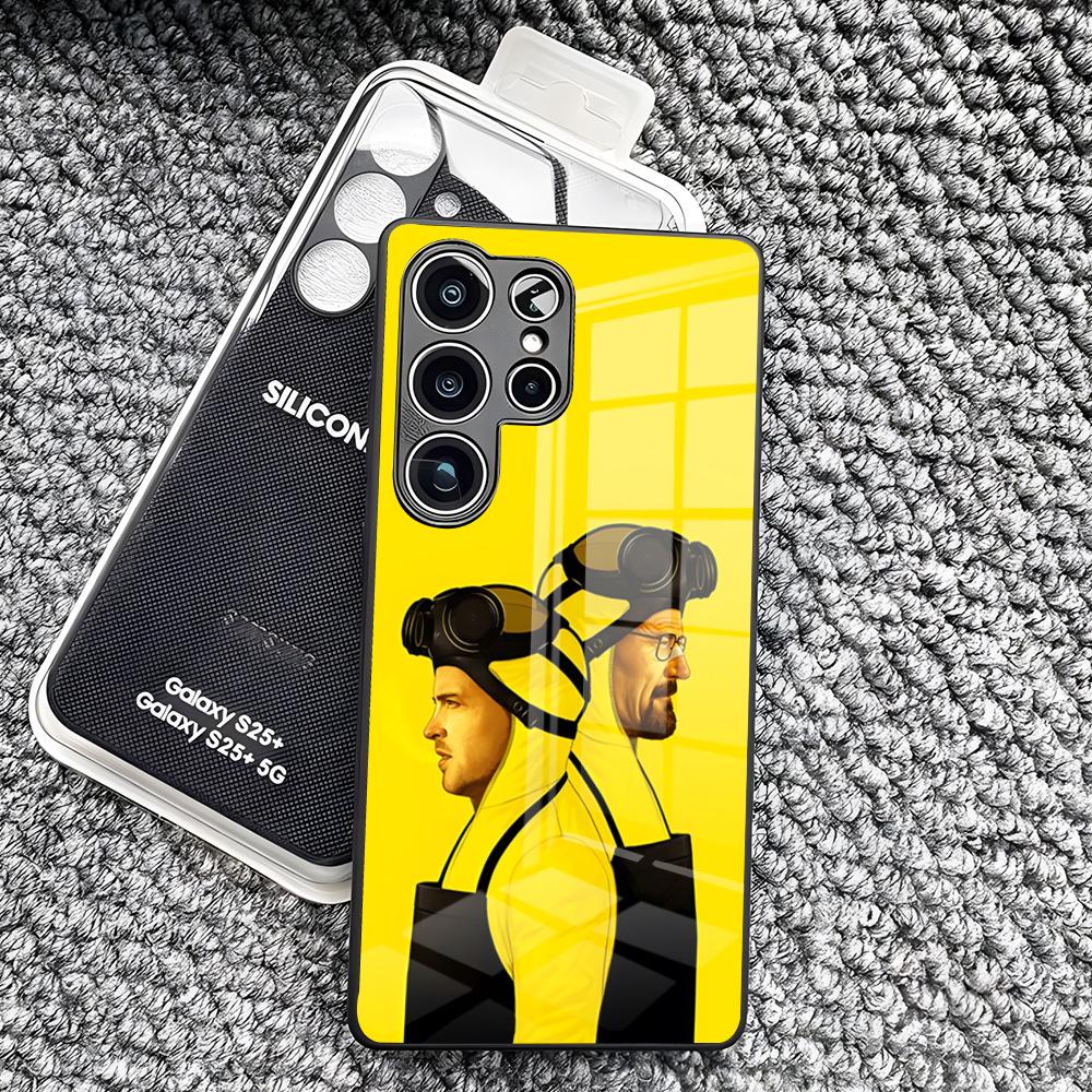 B-Breaking Bad H-Heisenberg-es Phone Case For Samsung S26 Ultra S25 Edge Ultra S23 S22 S21 S20 Ultra Plus S24 Fe A25 Glass Cove