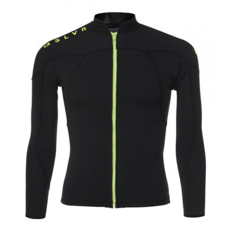 Rash Guard Manches Longues en Néoprène 2mm Homme Plongée Snorkeling Surf Natation Protection UV Top Combinaison Thermique