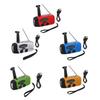 Emergency Radio Portable Solar Micro USB Hand Crank AM FM NOAA Radio with 3 LED Lights Power Bank Fo