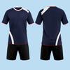 Women's & Men's Volleyball Team Uniform Set - Short-Sleeved, Professional Training Suit with Printed Numbers