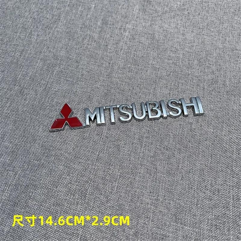 vhcp9 3D Car Body Side Sticker Trunk Badge for Mitsubishi L200 Pajero RALLIART ASX Lancer Outlander Mirage Eclipse Accessories