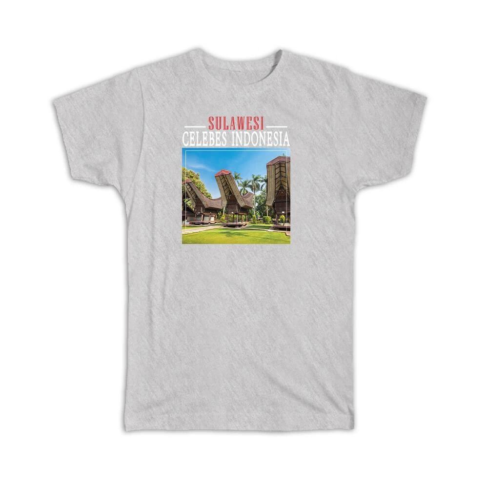 Gift T-Shirt : Graphic Sulawesi Indonesia Pavilion Indonesian Park L