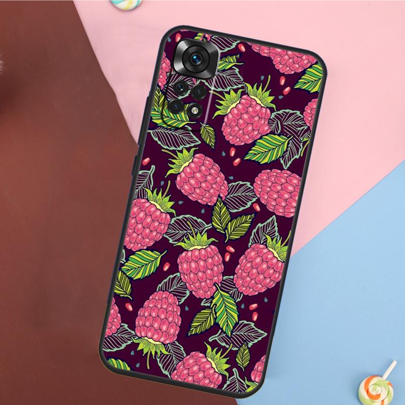 Avocado Pear Papaya Fruit Cover For Xiaomi Redmi Note 14 13 12 9 10 11 Pro 9S 10S 11S 12S Redmi 14C 10C 12C 13C Case