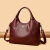 Crossbody-Tasche mit großem Fassungsvermögen, trendiger multifunktionaler Rucksack aus weichem Leder, lässige Damen-Einzelschultertasche
