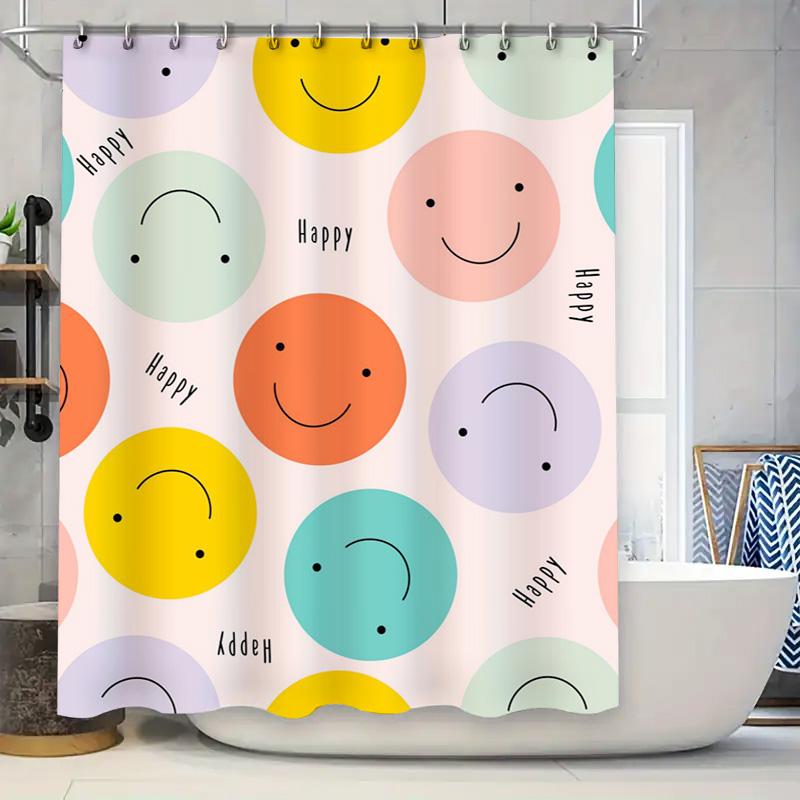 

Vintage Palm Tree Sunset Shower Curtain Tropics Beach Ambience Polyester Fabric 3D Printed Waterproof Home Decor Item W60H190(CM)-1 Pcs