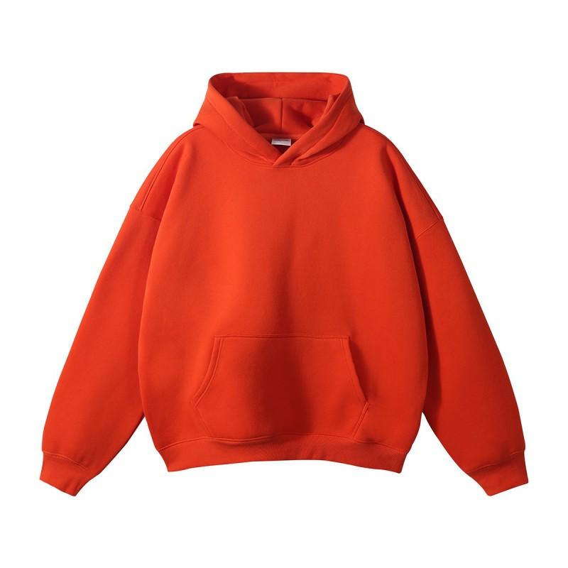Mens Oversized Hooded Sweatshirt Casual Loose Fit Fleece Pullover Teens