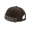 Leopard print splicing washed old landlord yuppi hat men's brimless casual versatile street hip hop hat women's tide