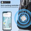 Anti-Lost GPS Tracker For Android,Works with Google Find Hub APP,Smart Tag Global Locator,Item Finder for Keys Luggage Pet