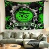Custom Name Algeria National Football Team Printed Tapestry – Wall Hanging for Bedrooms, Dorms, and Home Decor