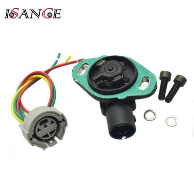 Throttle Position Sensor TPS + Connector Plug 16400-P06-A11 For Honda Accord Civic Del Sol CRX CR-V Prelude Acura Integra CL MDX