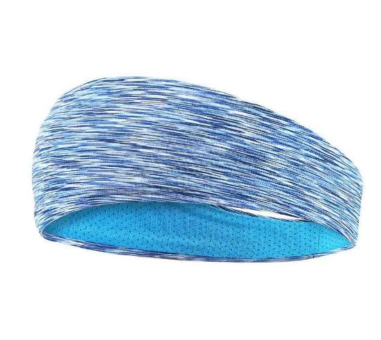 Sweatband for Men Women Elastic Sport Hairbands Head Band Yoga Headbands Headwear Headwrap Sports Workout Hair Accessories