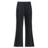 Women's Petite High-Waisted Micro-Flared Black Jeans - 2025 Spring Style