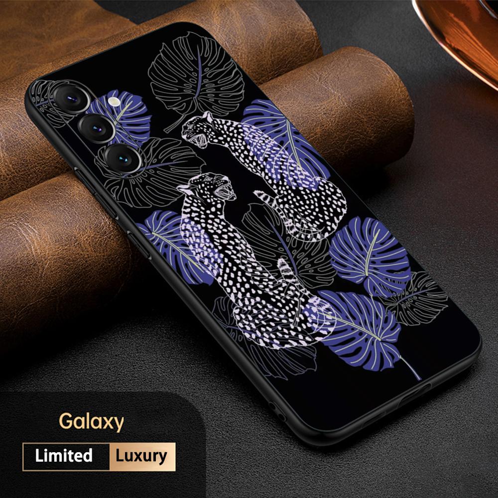 

Japan art Tiger fashion pattern design Phone Case For Samsung Galaxy S26 S25 S24 S23 S22 S21 Plus Ultra Note20 Soft Black Galaxy S26 Ultra