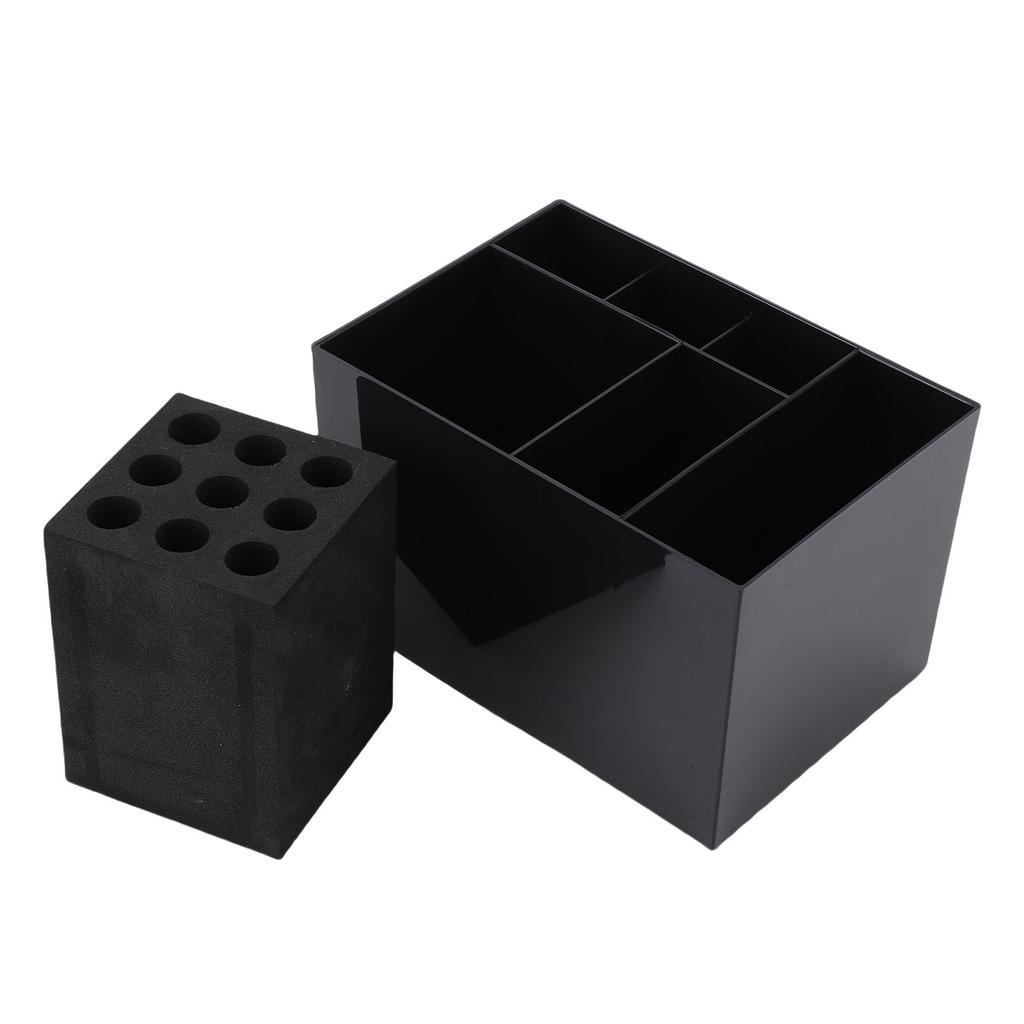 Barber Shop Hairstylist Scissors Combs Storage Box Organizer Hairdressing Tool Rack Holders