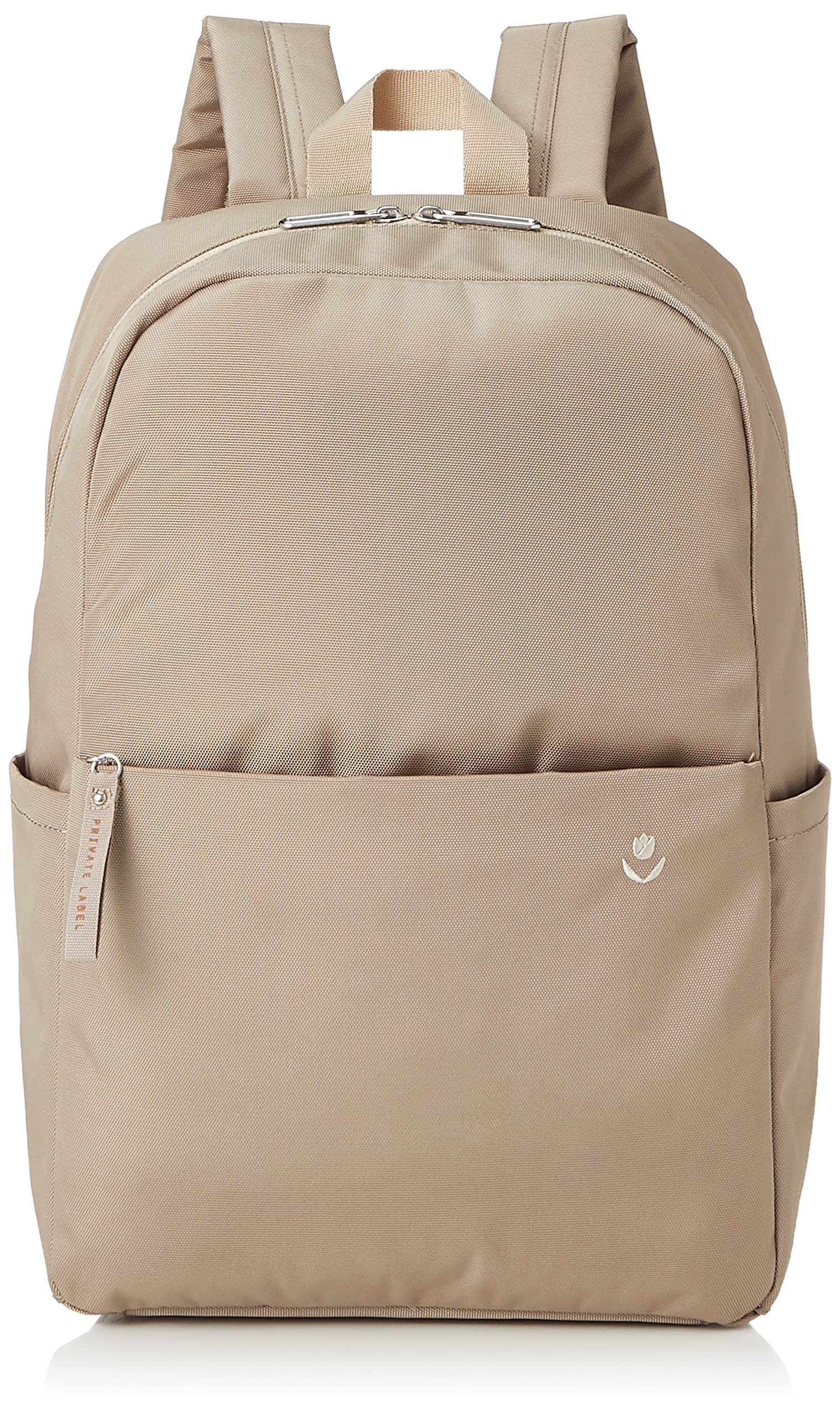 

Rucksack Aroma A4 Size Storage Lightweight Front Pocket Side Pocket Simple Beige [Private Label] No.11273 Women s бежевий