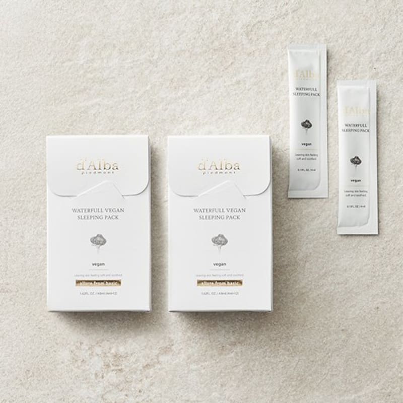 [Dalba] Waterful Vegan Sleeping Pack 2 BOX (4ml*24)