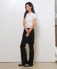 GENERALIDEA Floral Sheer Short Sleeve T-Shirt [White] / Gf2Lts508