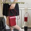 Korean Square Phone Bag Solid color Crossbody Bags Portable Flap Shoulder Purse  Ladie