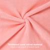 Yousheng Women Bath Wrap Coral Velvet Bath Dress Quick Dry Towel with Bowknot Pocket Absorbent Bath Towel for Home Hotel Dormitory