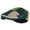 Men's Classic Herringbone Tweed Wool Blend Newsboy Ivy Hat