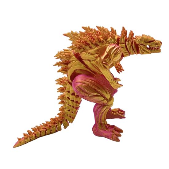 3D Tištěná Dinosaurí Ozdoba Artikulovaný Model Dinosaura Flexibilní Dinosaurí Fidget Hračka pro Úlevu od Stresu Dekorace na Stůl Domácí Kanceláře