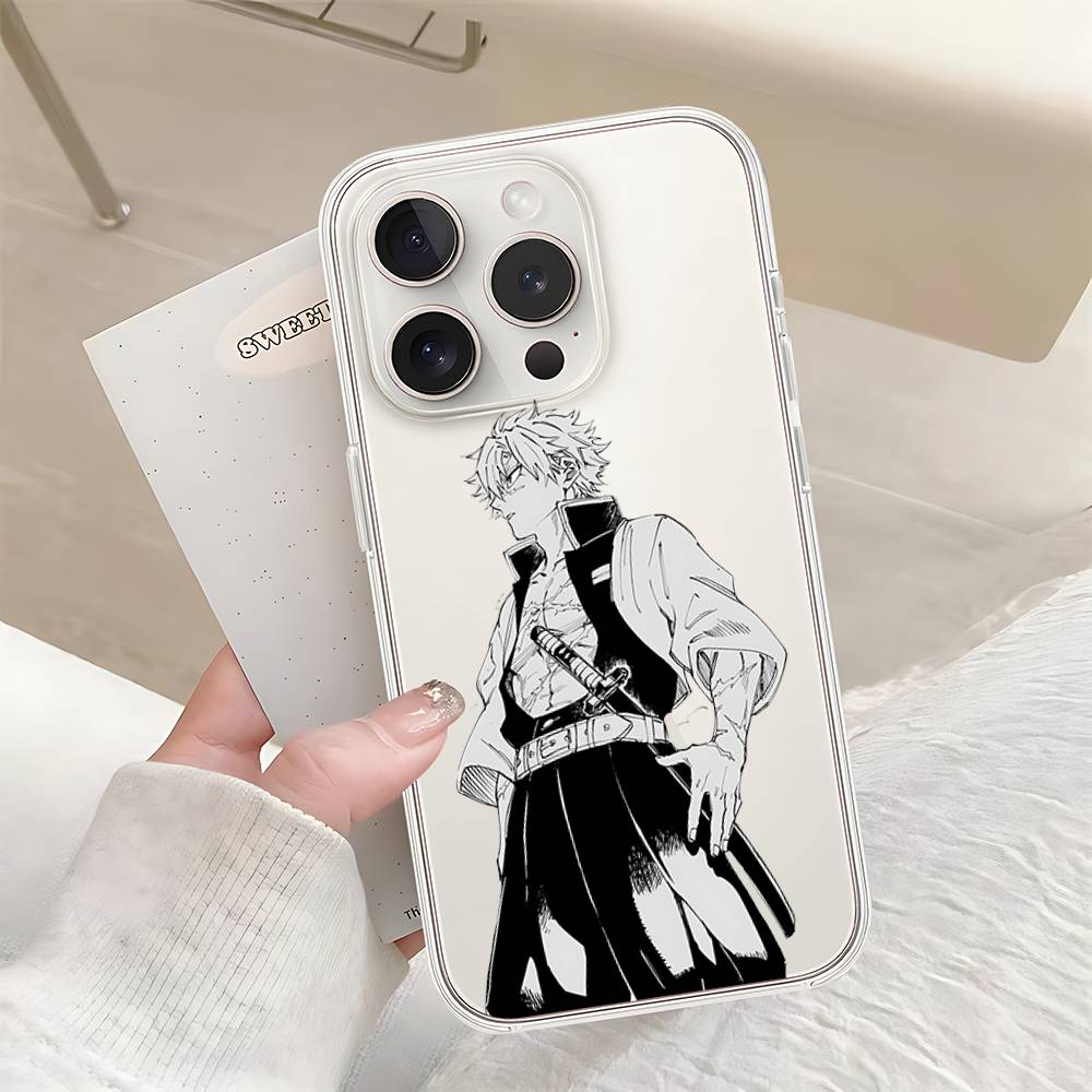 Cute S-Shi-na-zugas-was Phone Case For IPhone 17 16 15 14 Plus 13 12 11 Pro Max Phone Back Cover Transparen