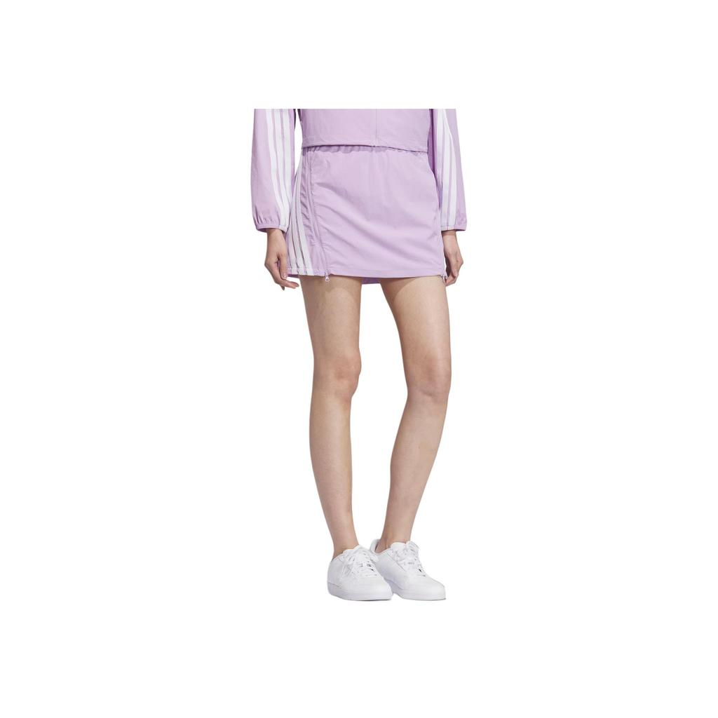 adidas Ss25 Story Woven Skirt Fashion Soft Skin-Friendly Striped Comfortable Casual Skirt Women Skirts KB7604