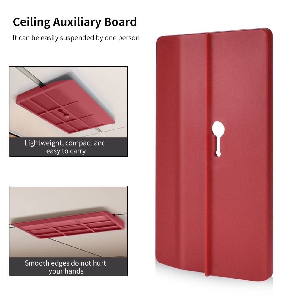 Red Ceiling Auxiliary Board 15×8.5cm Plasterboard Fixture Auxiliary Board  Ceiling