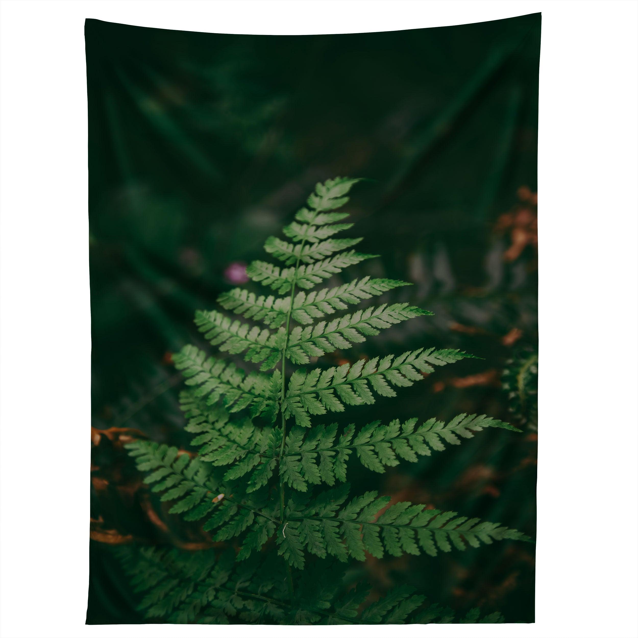 ONE FERN tapestry 75x100 чёрный