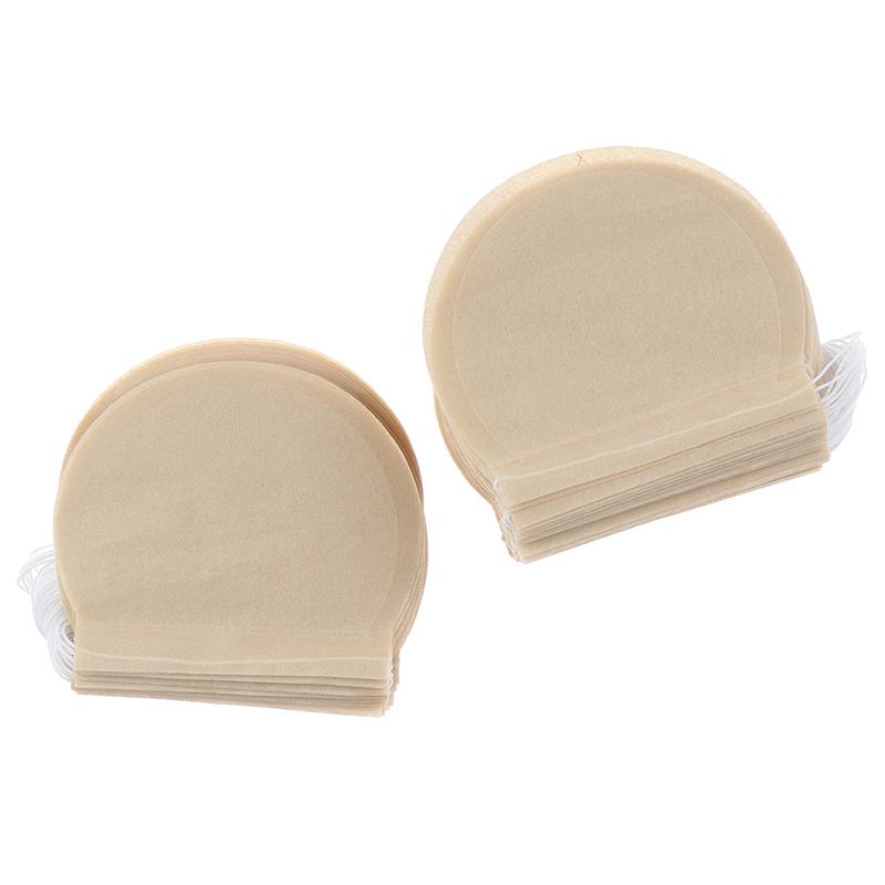 100Pcs/Lot Round Tea Bags Empty Filter Paper Teabags With String For Herb Tea