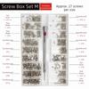 Washer Assorted Mini Screws Set Silver Boxed Repair Tool Kit Cross Micro Screws Tablet Repair