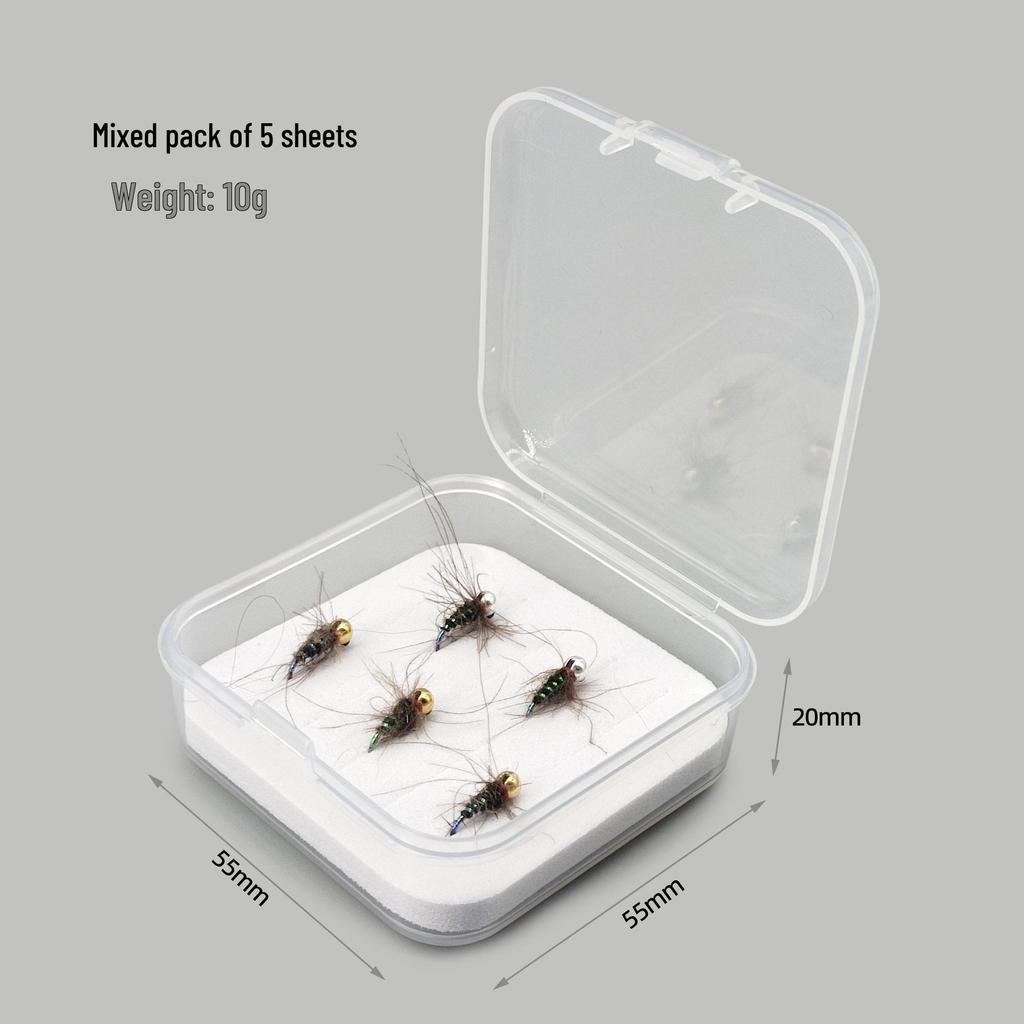 Egret LY063 CDC-Mückenlarve Fliegenfischerköder