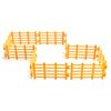 10Pc/Set Fence Decoration Model Simulation Farm Ranch Diy Sand Table Fence Accessories Static Trumpet Children Toy
