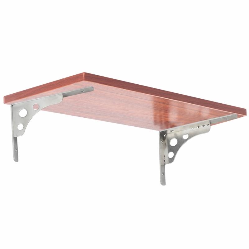 Heavy Duty Square  Wall Mount Bracket Easy Installation Space Saving Designs Wall Support Bracket for Kitchen Garage