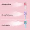 Handheld Desktop Fan with Lanyard Dual-Use Portable Cooling Fan for Students Commuting Traveling Type-C Fast Charging Low Noise Summer Gadget