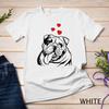 English Bulldog Love Cute Bully Dog Mom Funny Womens Gift Unisex T-Shirt Mens Womens Tees Top