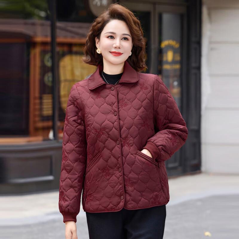 Women's Mid-Aged Short Padded Winter Jacket