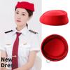 Fashion Stage Performance Beret Hat Cosplay Masquerade Party Flight Attendant Hat Teardrop Hat