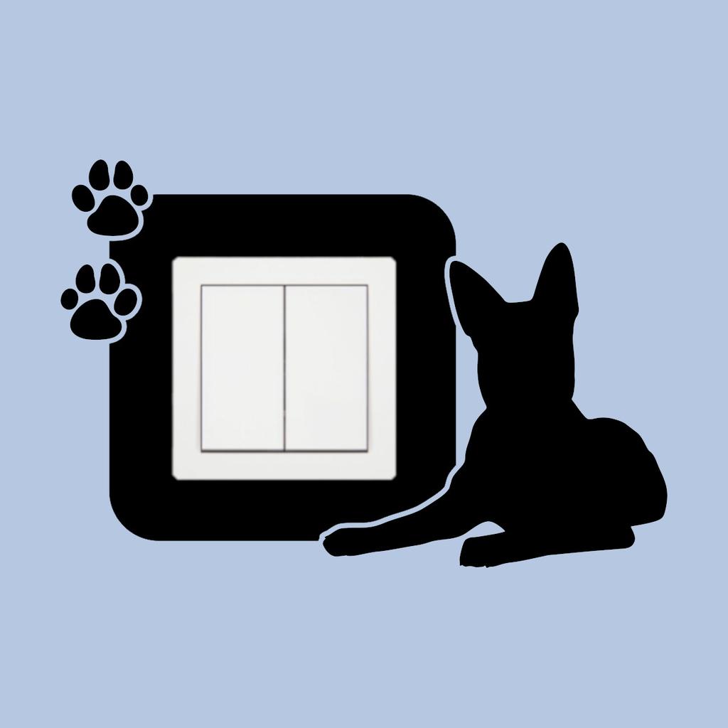 Protective Sticker for the Switch - Double Shepherd