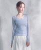 VIVACIOUS Brin See-Through Round Neck Tee_6 Colors