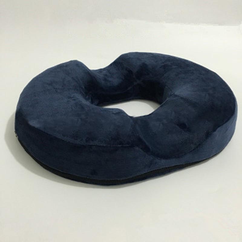 Memory Foam Hollowed-Out Hemorrhoid & Hip Cushion for Pregnant Women and Office Seating