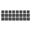 8 Set Full Covered Bed Risers Anti Slip Stackable Furniture Risers for Cabinet Washing Machine Base Tables Chairs