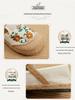 2025 Spring Women's Ethnic Style Linen Embroidered Low-Top Flats