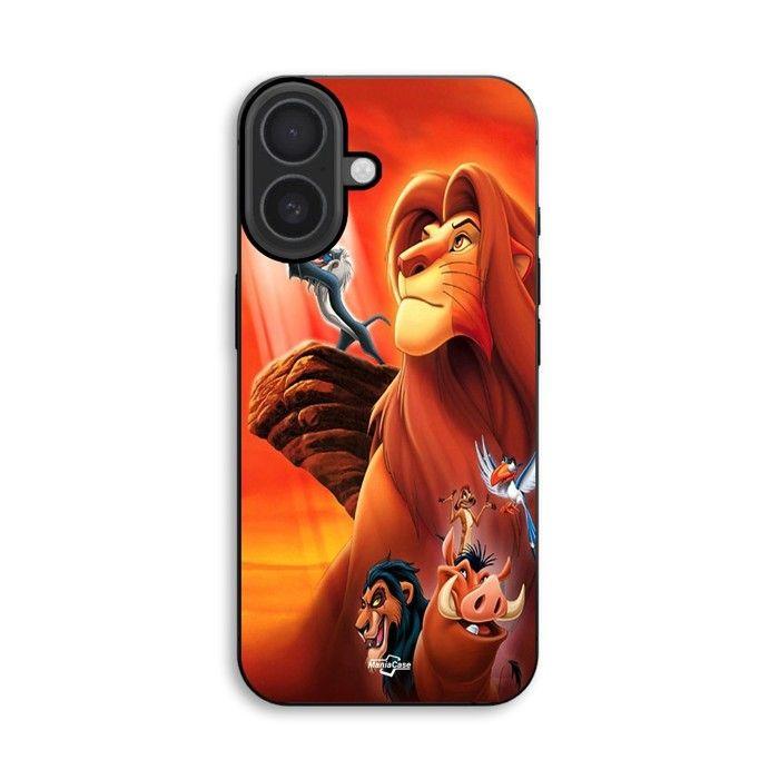 Hülle Für iPhone 18 Der König der Löwen Film Disney Simba Nala Mufasa Maniacase schwarz