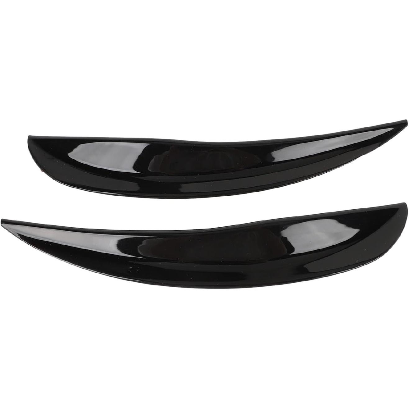 Wheel Tires Eyebrow Strip,Collision Proof Scratch Mudguard Arch Lip Trim Strip for Most Vehicle Glossy Black