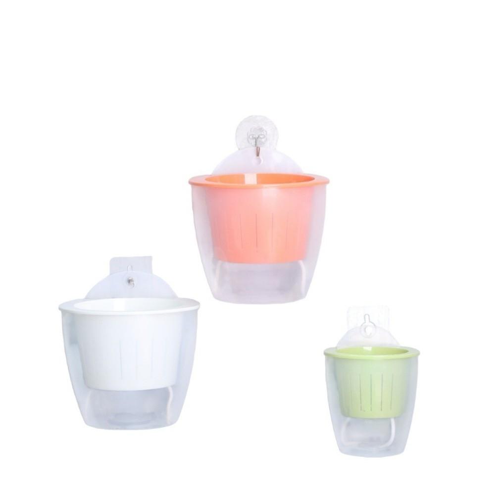 Space Saving Hydroponics Plant Pot Plastic Lazy Plant Pot Self Watering Flower Pots Indoor Use