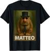 Matteo Mateooo Matteooo Italian Brainrot Meme Unisex T-Shirt