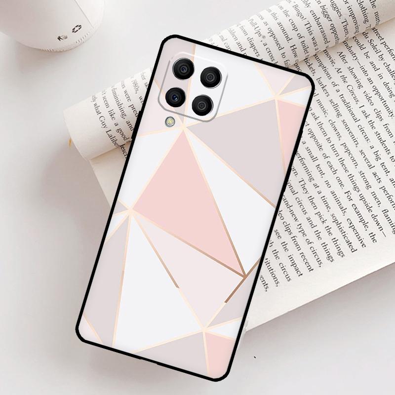 Love Rose Gold Style Case For Samsung Galaxy M12 M56 M06 M32 M52 M35 M55 M15 M11 M13 M14 M16 M36 M31 M53 M34 M54