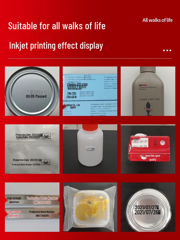 MAGISTO Smart Handheld Inkjet Printer: Compact Automatic Label & Packaging Coder for Food Bags