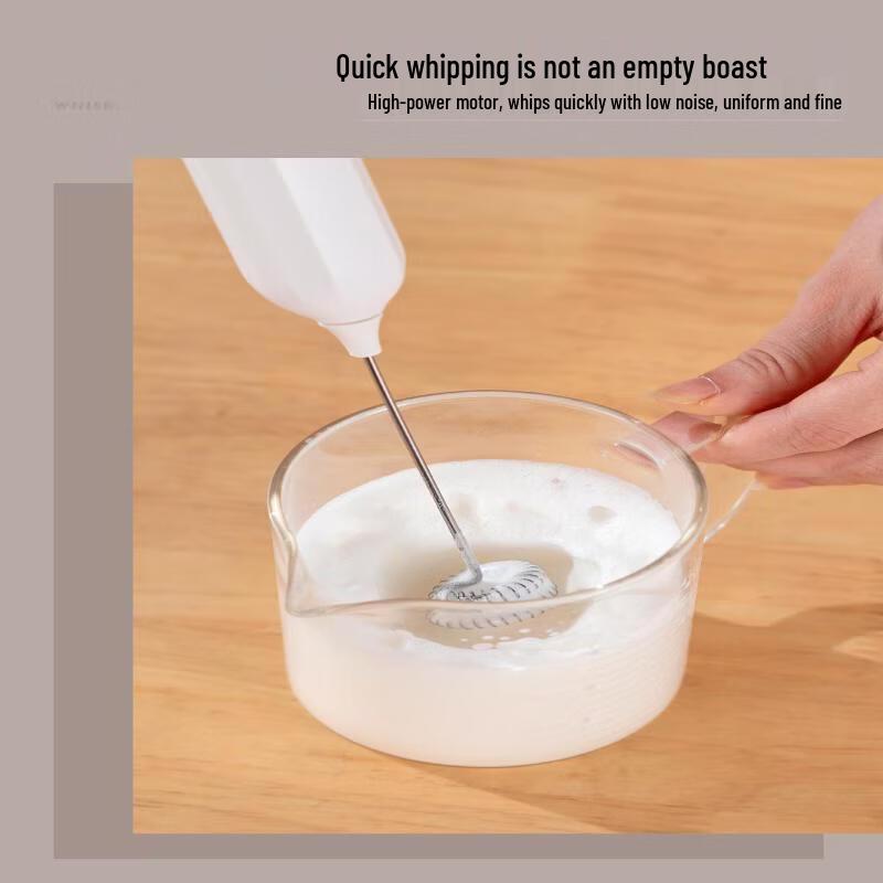 ZISIZ Handheld USB Rechargeable Electric Egg Beater